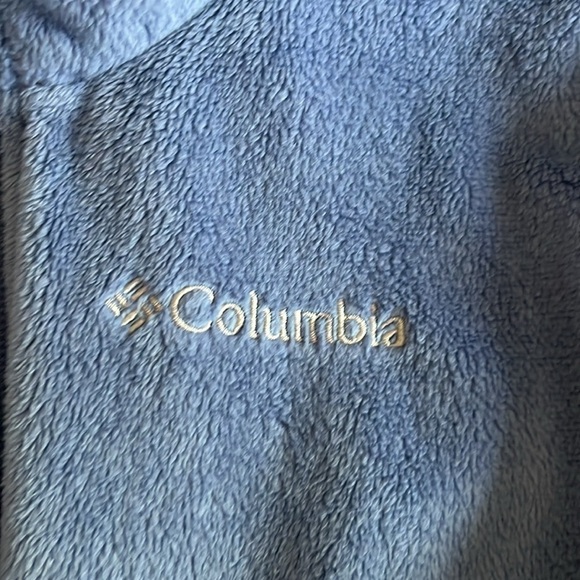 Columbia Periwinkle Zip-Up Fleece Size L - Picture 4 of 4